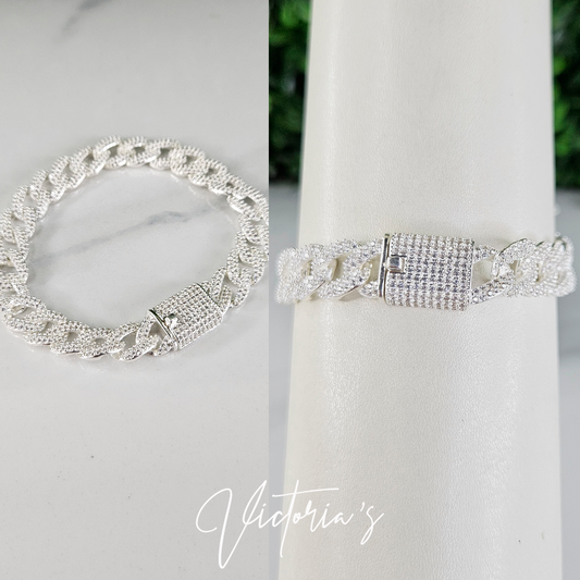 Pulsera Monaco borde redondo