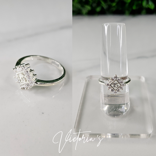 ANILLO QUINCE ROMBO
