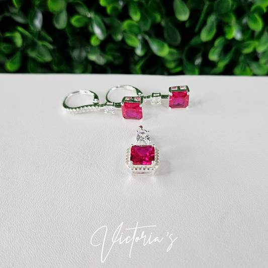 CONJUNTO RADIANTE FUCSIA