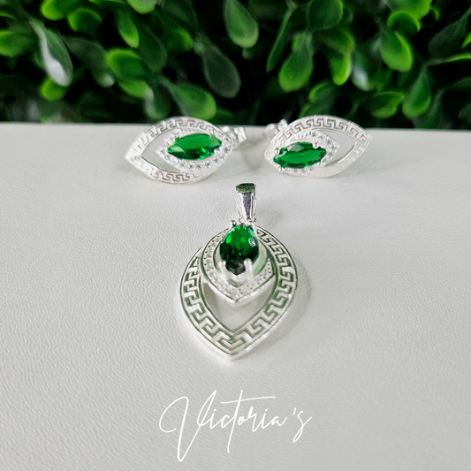 CONJUNTO GRECO VERDE