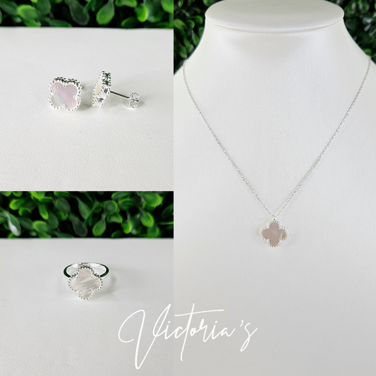 CONJUNTO VAN CLEEF BLANCO